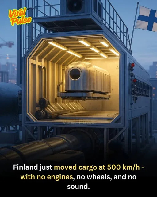 Finlandia no prueba un sistema de tuberías para el transporte de mercancías que utilice tecnología superconductora magnética - Foto 1. Phần Lan - Ảnh 1.