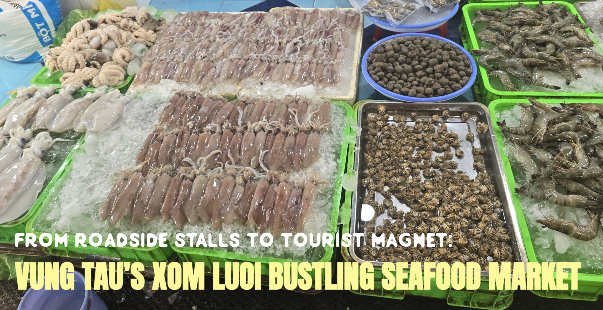 From roadside stalls to tourist magnet: Vung Tau’s Xom Luoi bustling seafood market