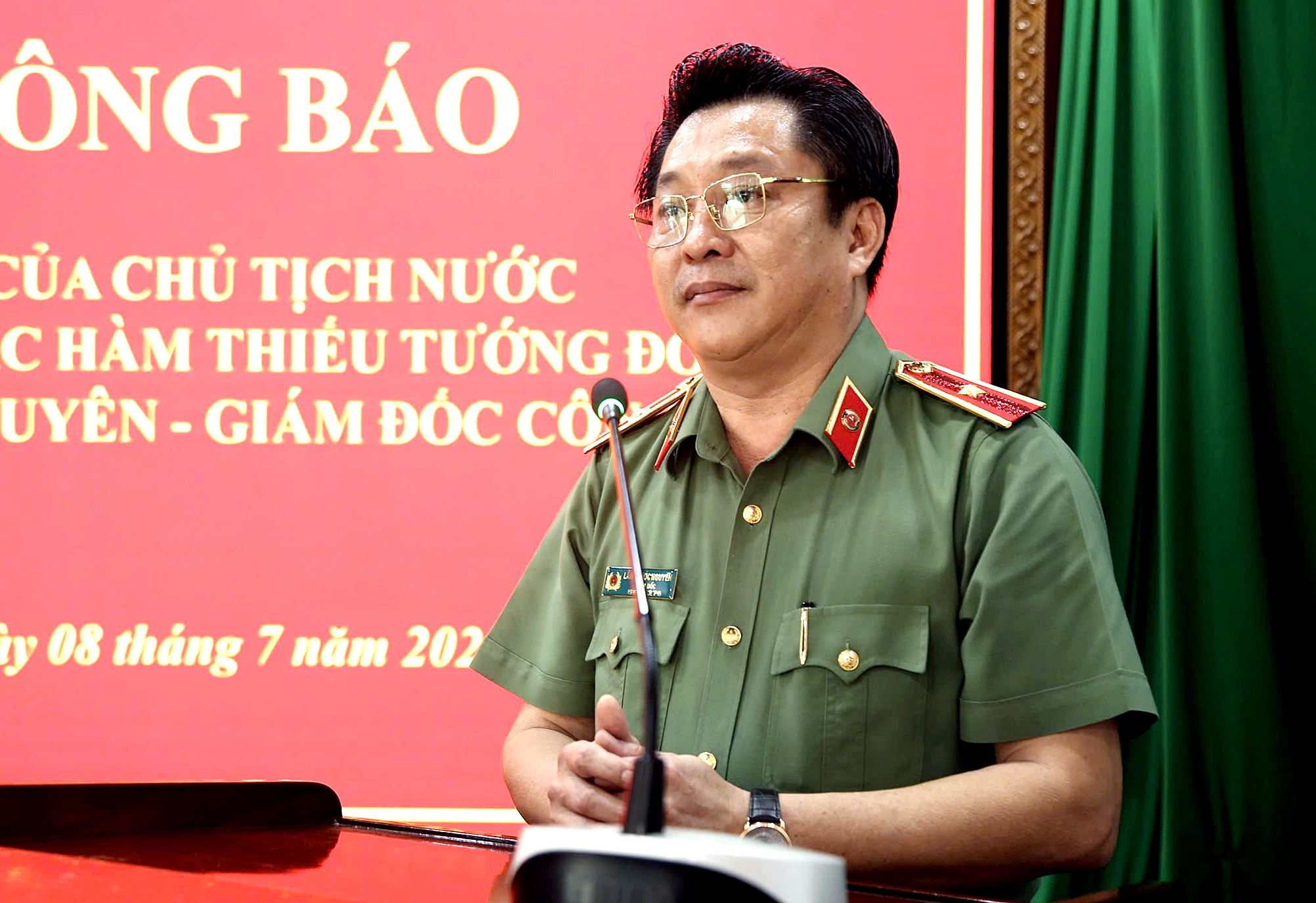 Công bố số điện thoại đường dây nóng của giám đốc Công an tỉnh Đồng Tháp - Ảnh 1.