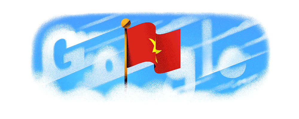 Google Doodle hôm nay chào mừng 80 năm Quốc khánh 2-9- Ảnh 1.