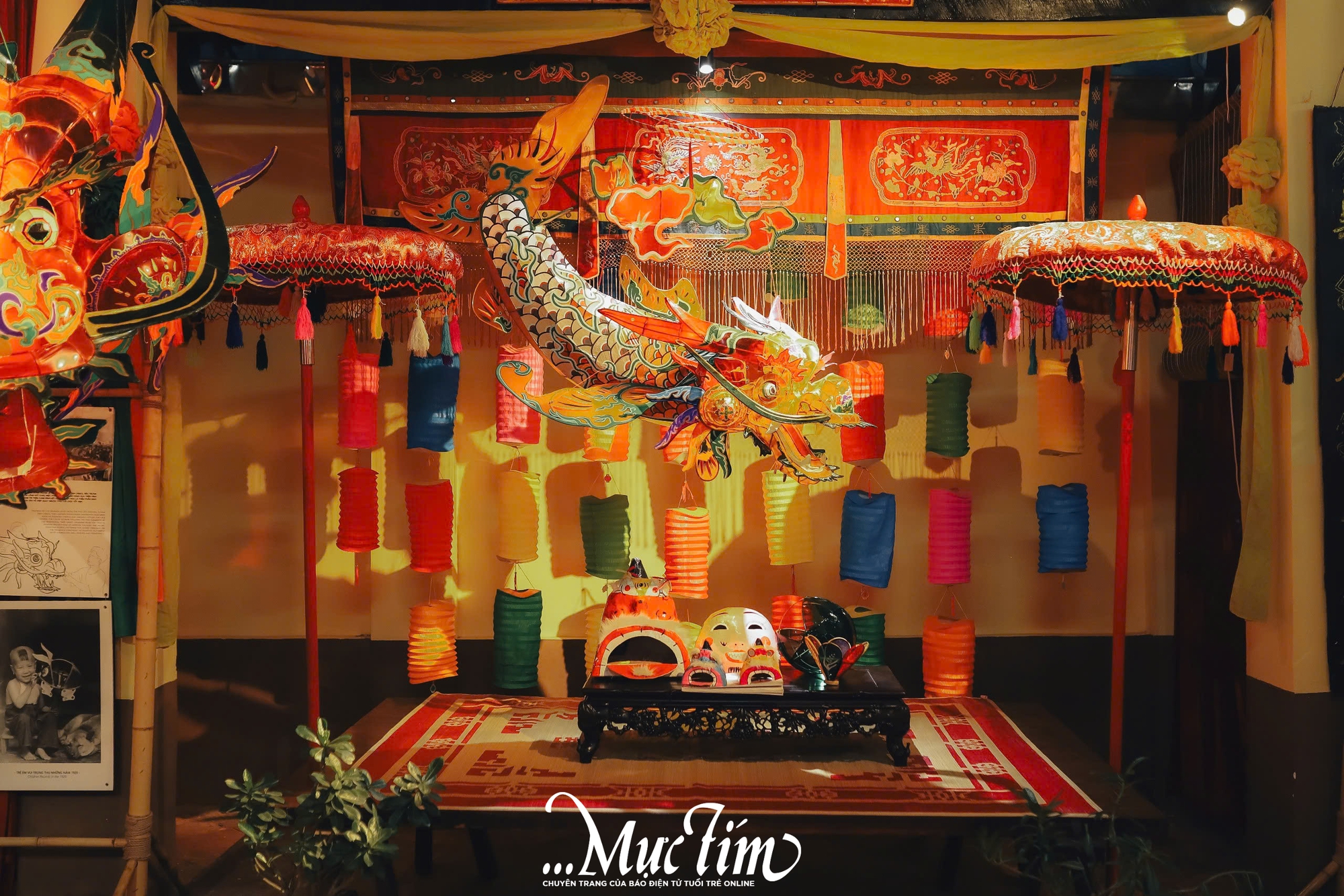 Ký ức Trung thu xưa được tái hiện ấn tượng trong ngôi đình trăm tuổi giữa lòng TP.HCM- Ảnh 6.