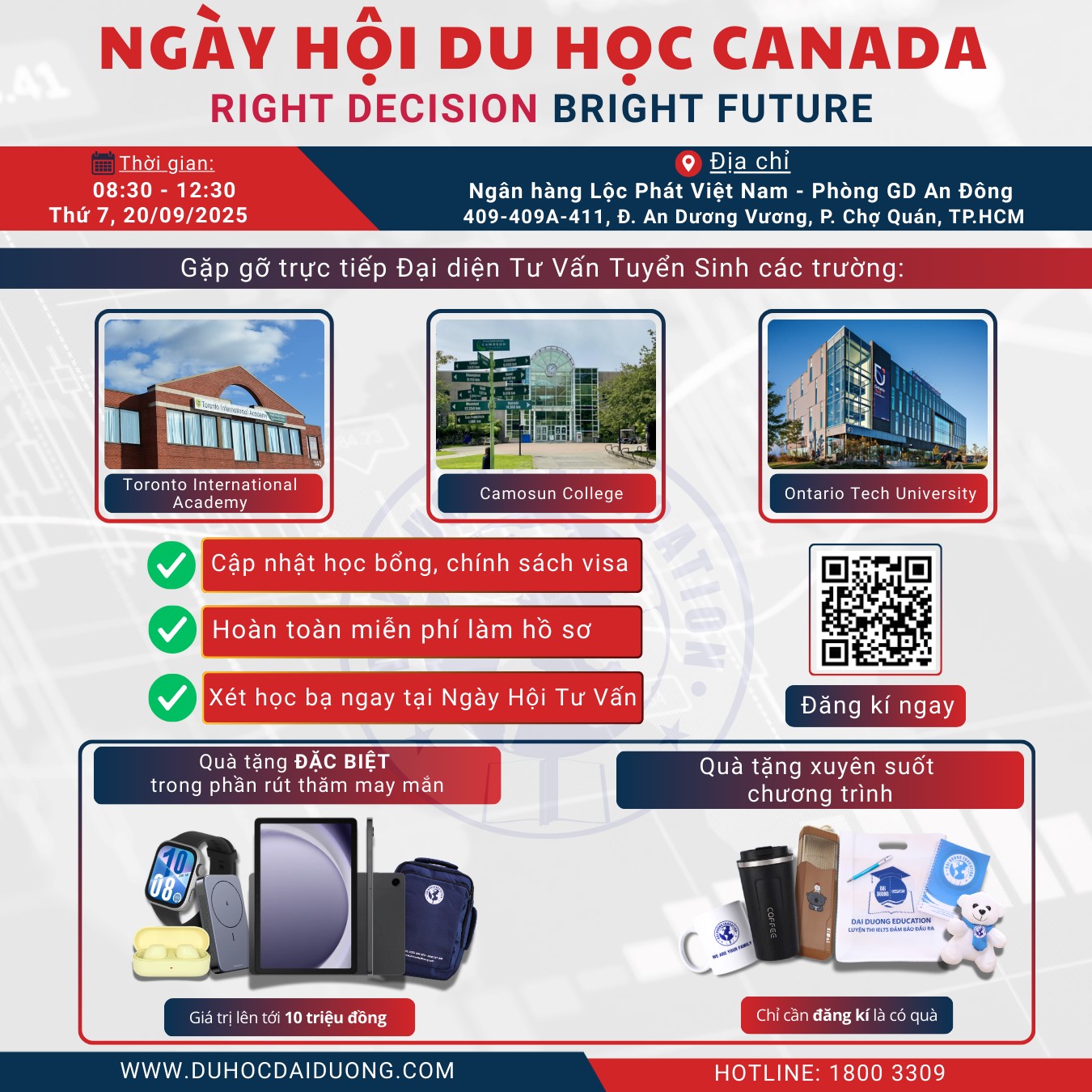 Ngày hội du học Canada 2025 – Quyết định đúng, sáng tương lai- Ảnh 1.