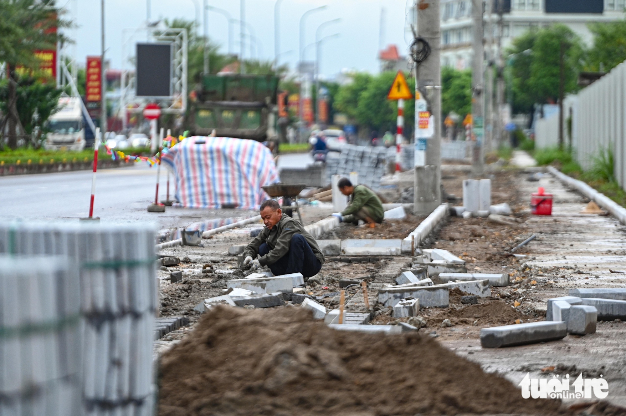 Pemandangan rumah sakit Bach Mai dan Viet Duc, cabang 2, sebelum dijadwalkan beroperasi tahun ini - Foto 2. bệnh viện bạch mai - Ảnh 2.