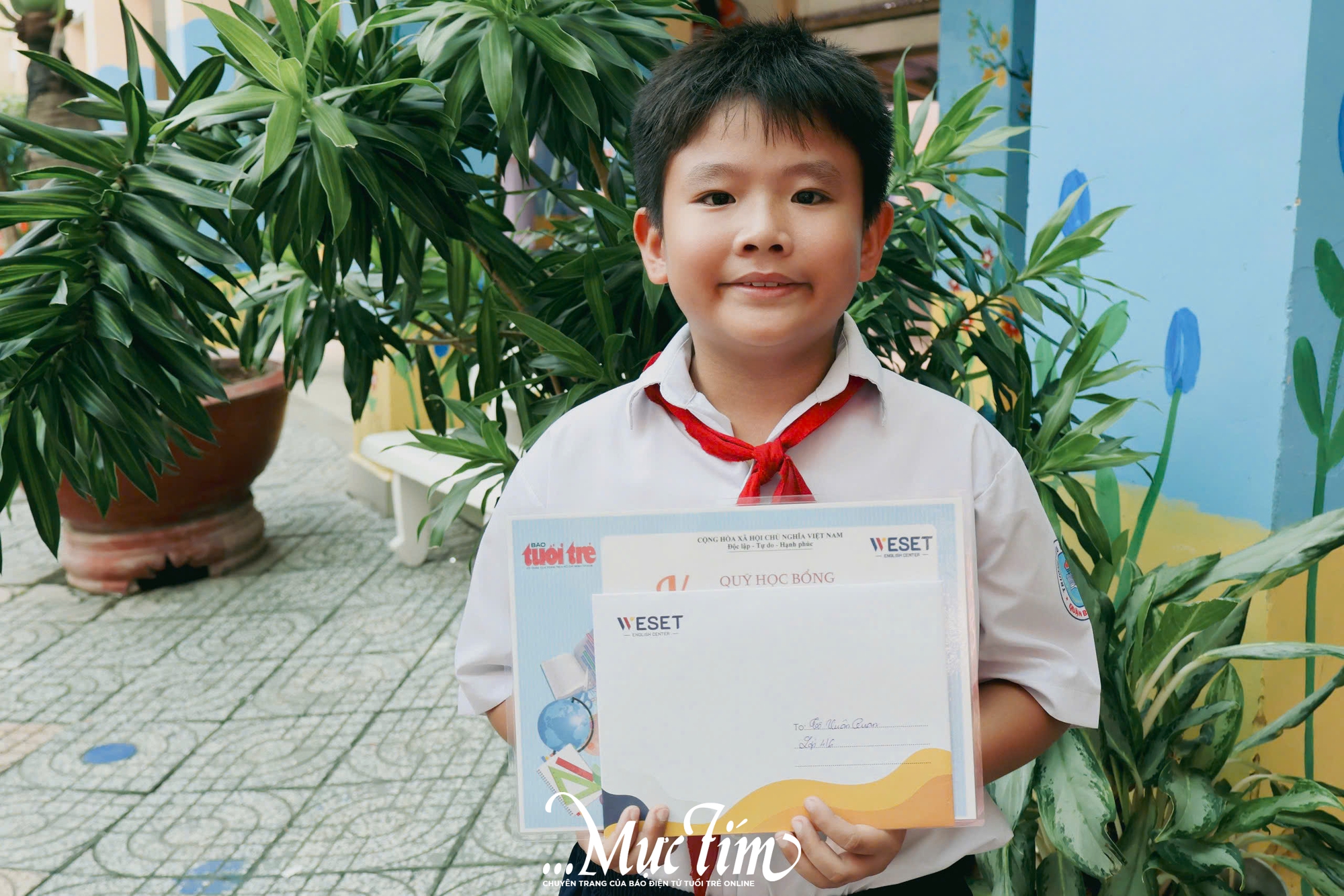 Học bổng Vì tương lai Việt Nam mang đến niềm vui cho 5 bạn học trò Trường tiểu học An Lạc 1- Ảnh 5.