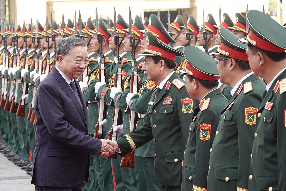 Tổng Bí thư: Ưu tiên công nghệ lõi cho thiết kế, chế tạo khí tài hiện đại, có ý nghĩa chiến lược - Ảnh 1.