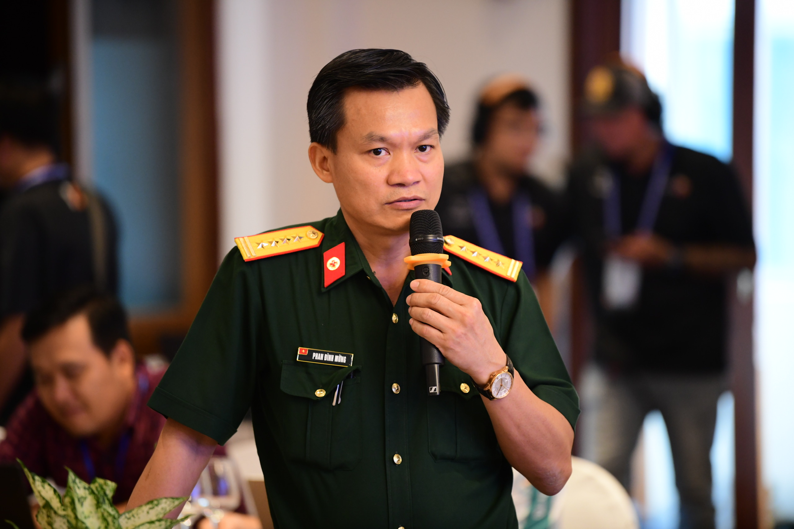 Ông Nguyễn Mạnh Kiên: 'Giải Bóng đá công nhân, viên chức Việt Nam là sân chơi danh giá' - Ảnh 4.