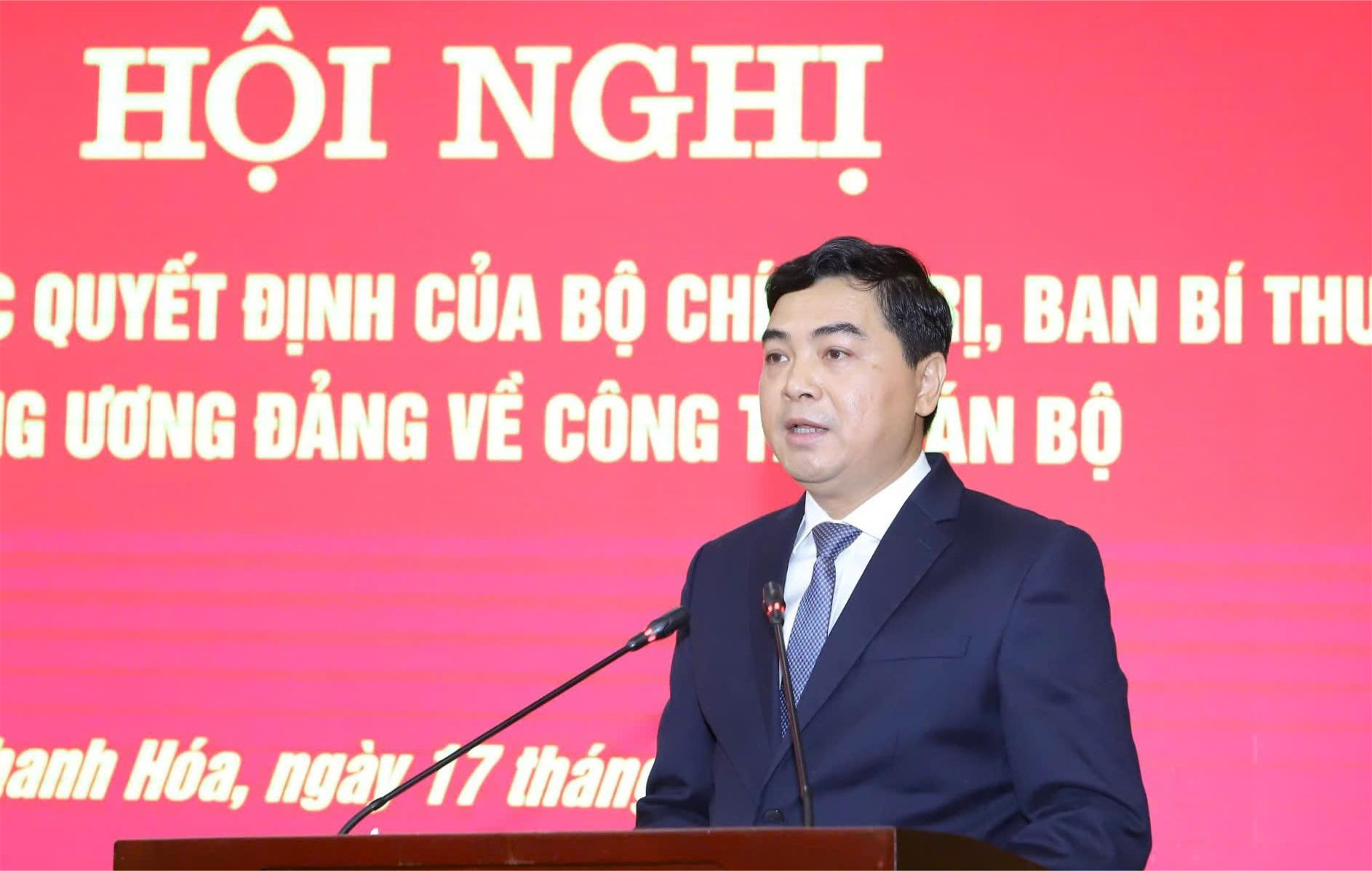 Bộ Chính trị, Ban Bí thư điều động, chỉ định 2 tân Phó bí thư Tỉnh ủy Thanh Hóa - Ảnh 4.