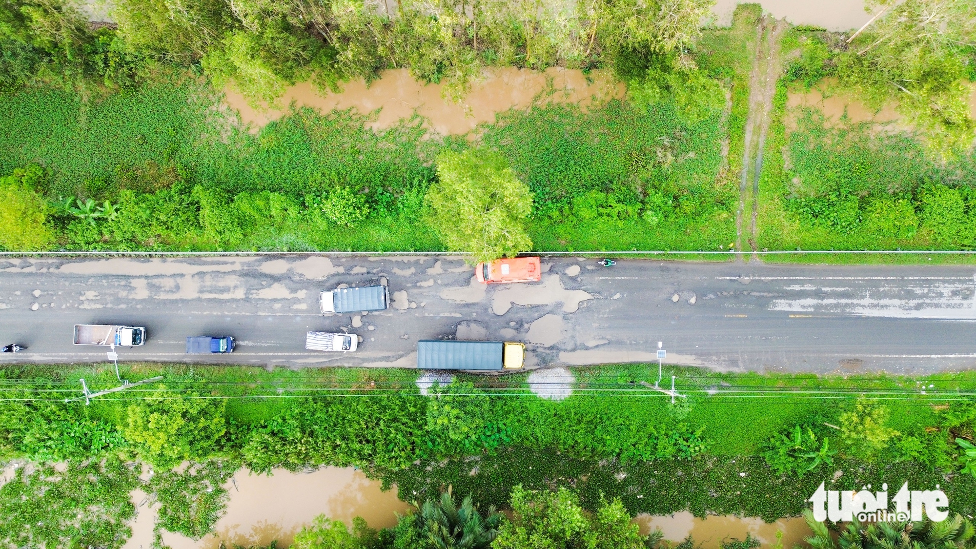 Gần 10km quốc lộ 61 nát như tương, dân ngao ngán - Ảnh 5.