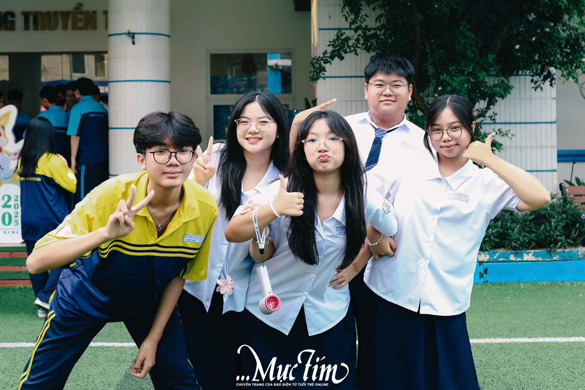 Teen Trường THPT Bùi Thị Xuân mê mẩn ‘mini show’ âm nhạc giờ ra chơi - Ảnh 17.