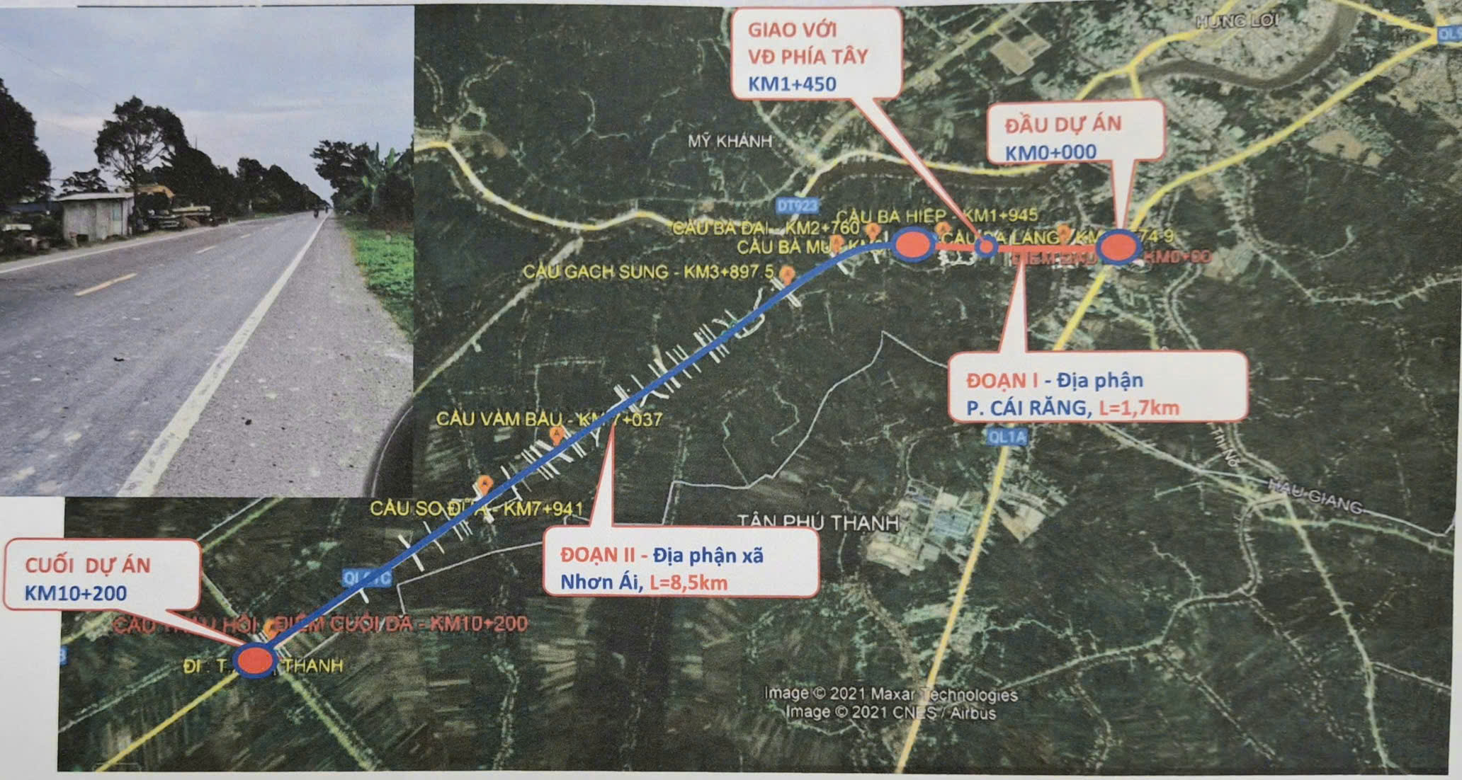 Cần Thơ vay vốn ODA Nhật Bản mở rộng quốc lộ 61C  - Ảnh 1.