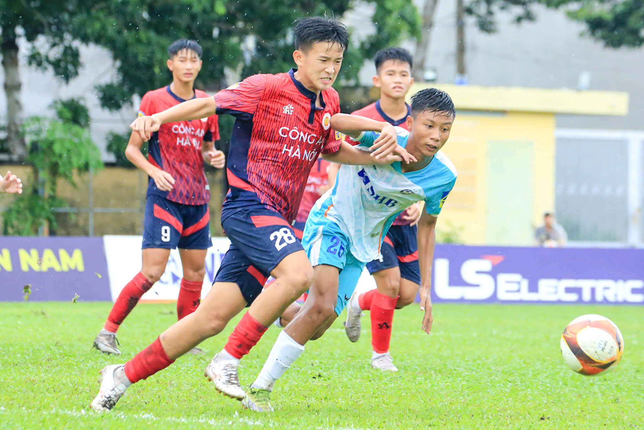 Ghi dấu ấn ở châu lục, nhưng Công An Hà Nội bị loại sớm ở giải trẻ quốc gia - Ảnh 1.