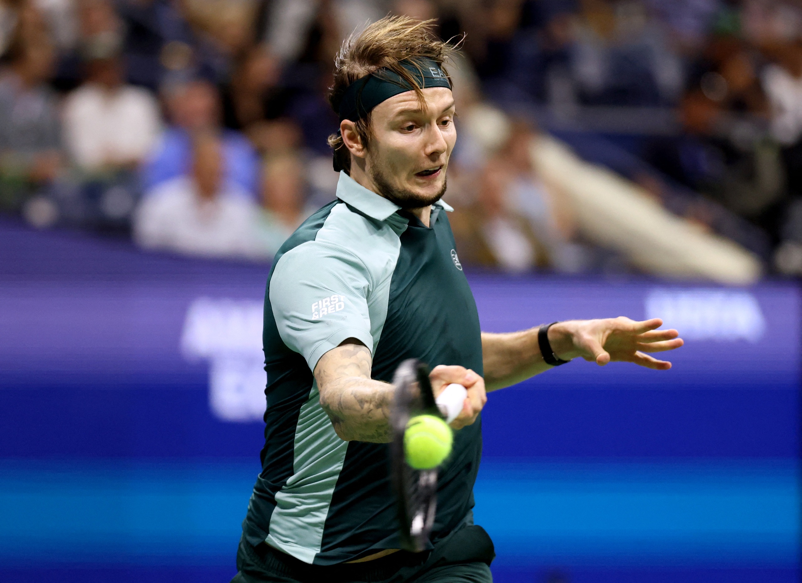 Sinner kết thúc giấc mơ của tay vợt Kazakhstan ở US Open 2025 - Ảnh 2.