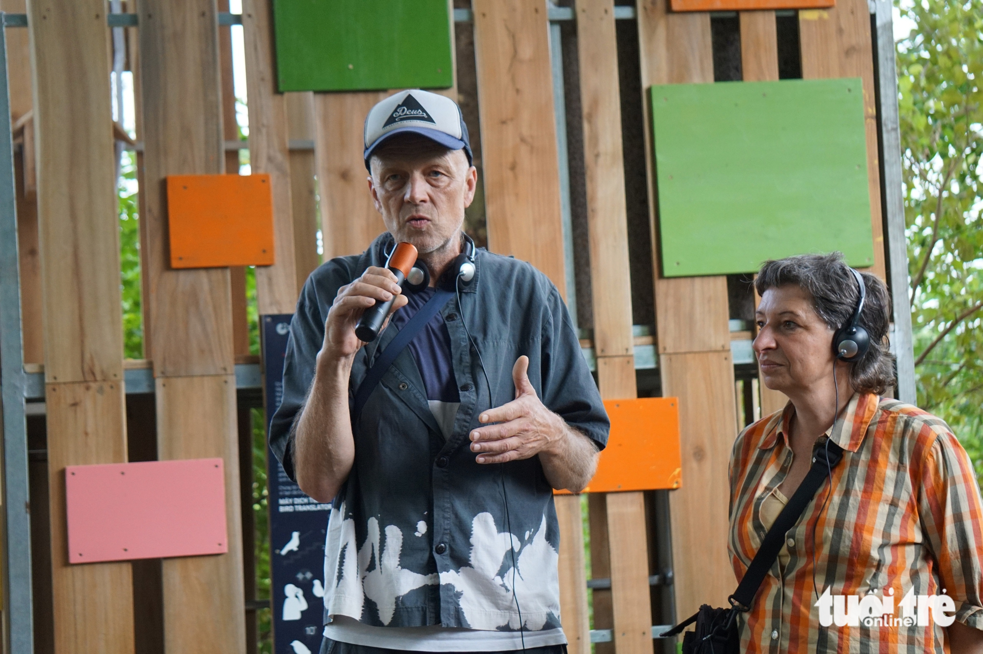 ស្តាប់ស្នាដៃសិល្បៈ 'ឌិកូដ' Birdong - រូបថត ៤. Lắng nghe tác phẩm nghệ thuật ‘giải mã’ tiếng chim hót - Ảnh 5.