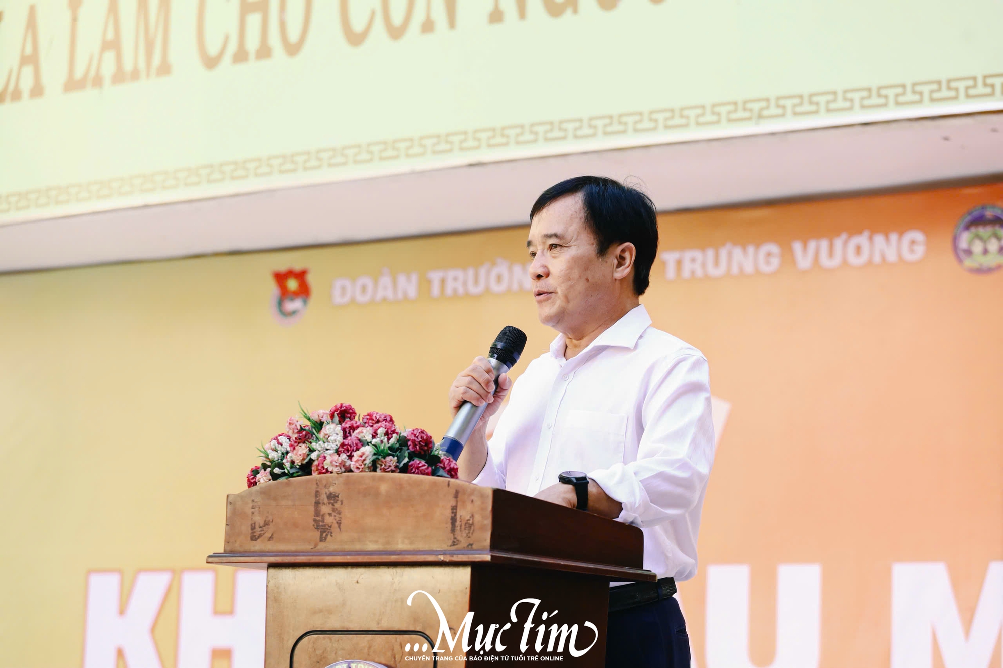 Teen Trường THPT Trưng Vương cùng nhau tạo nên ‘khởi đầu mới’ tại trại chào đón học sinh khối 10 - Ảnh 2.