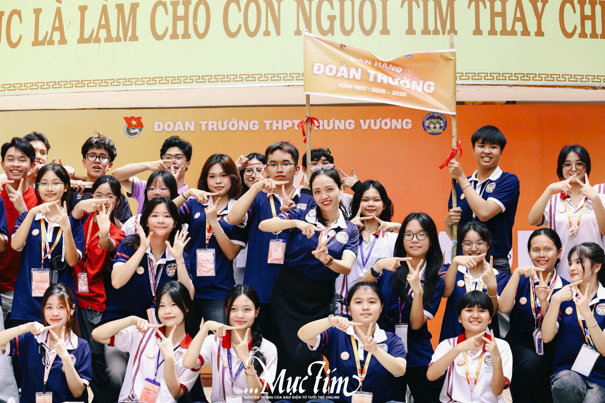 Teen Trường THPT Trưng Vương cùng nhau tạo nên ‘khởi đầu mới’ tại trại chào đón học sinh khối 10 - Ảnh 28.