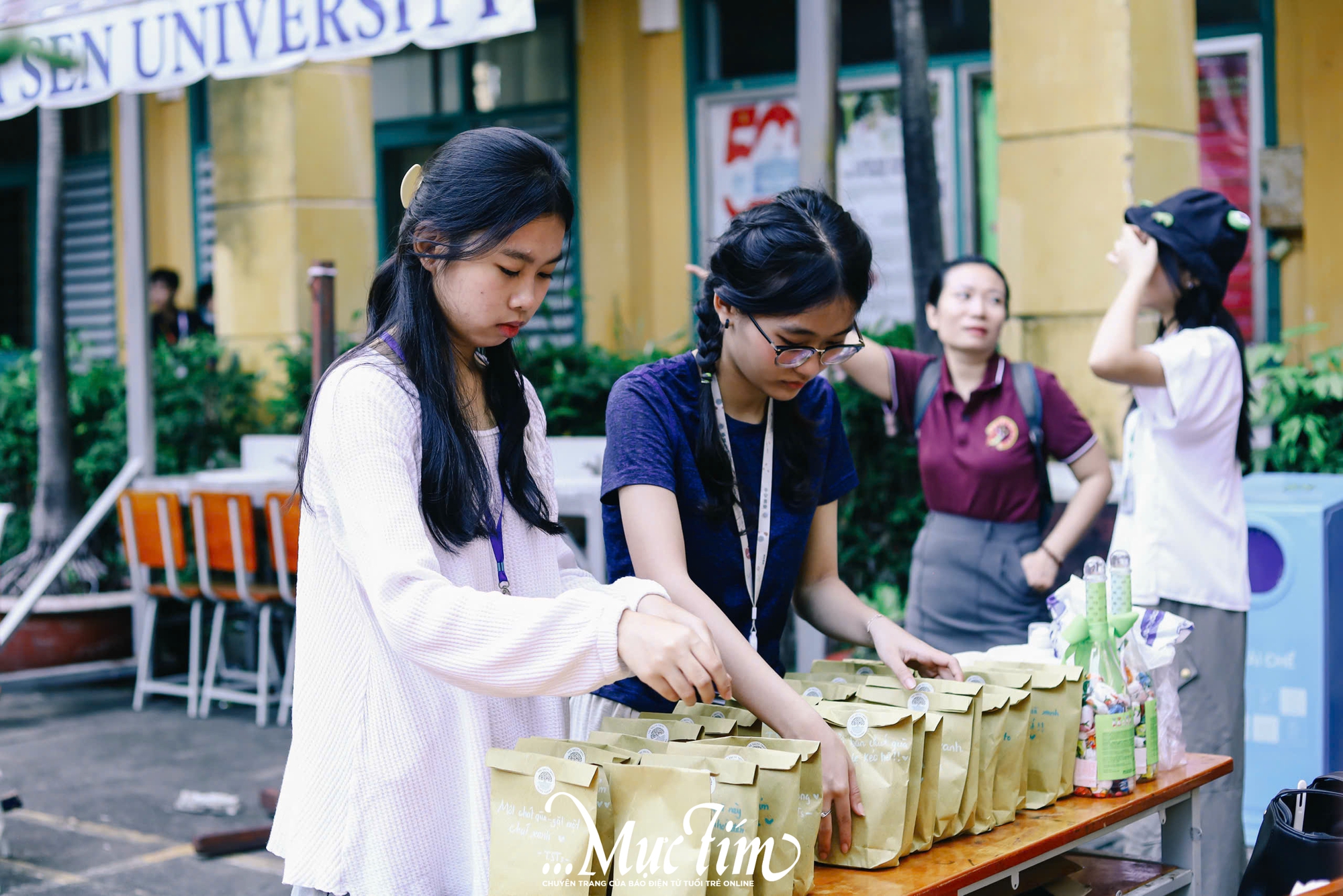 Teen Trường THPT Trưng Vương cùng nhau tạo nên ‘khởi đầu mới’ tại trại chào đón học sinh khối 10 - Ảnh 6.