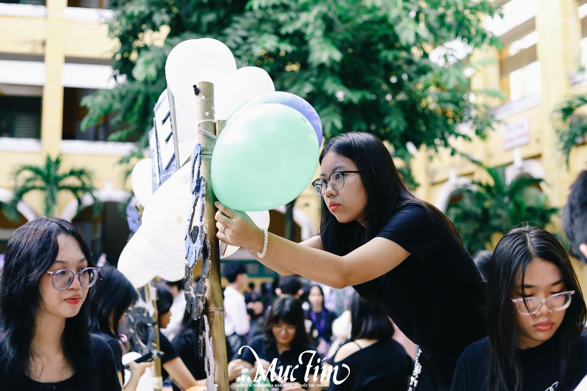Teen Trường THPT Trưng Vương cùng nhau tạo nên ‘khởi đầu mới’ tại trại chào đón học sinh khối 10 - Ảnh 7.