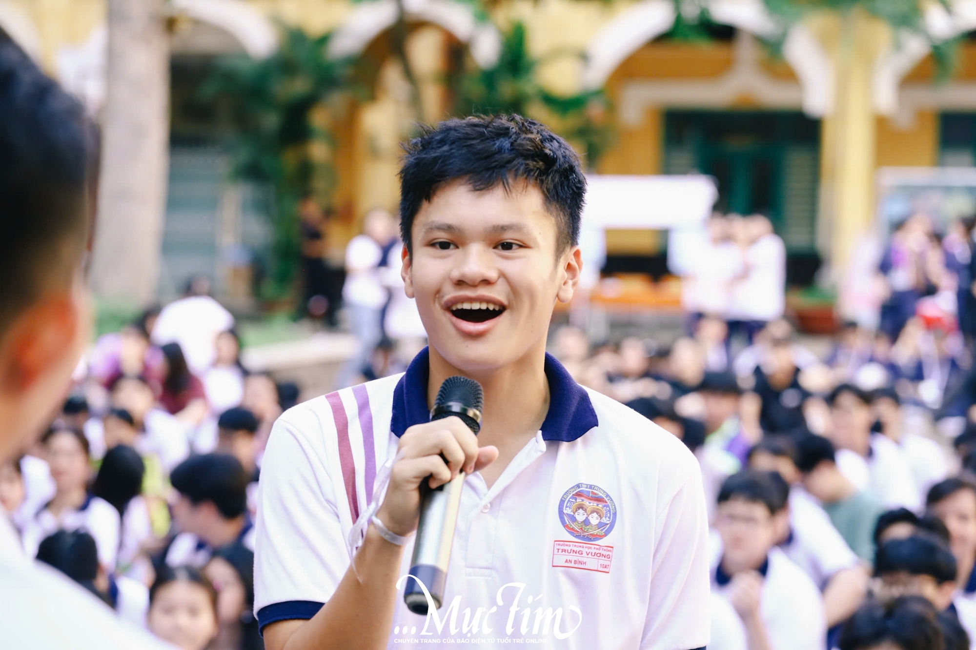 Teen Trường THPT Trưng Vương cùng nhau tạo nên ‘khởi đầu mới’ tại trại chào đón học sinh khối 10 - Ảnh 13.