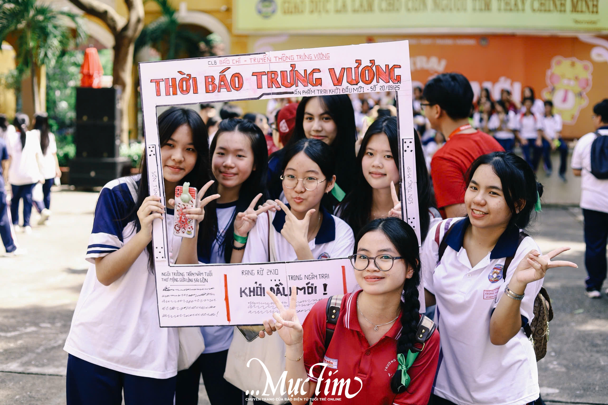 Teen Trường THPT Trưng Vương cùng nhau tạo nên ‘khởi đầu mới’ tại trại chào đón học sinh khối 10 - Ảnh 31.