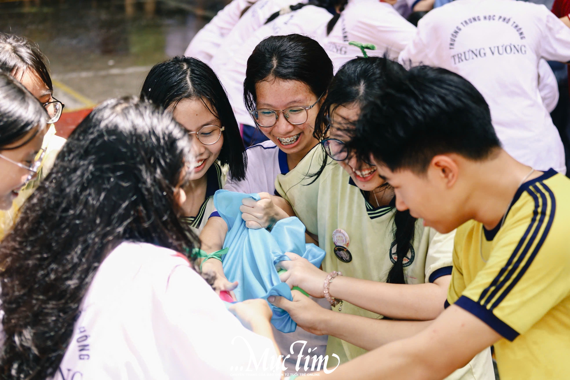 Teen Trường THPT Trưng Vương cùng nhau tạo nên ‘khởi đầu mới’ tại trại chào đón học sinh khối 10 - Ảnh 46.