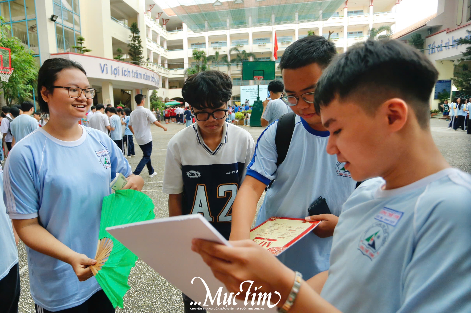 Cùng tân binh khối 10 bắt đầu hành trình rực rỡ tại Trường THPT Lương Thế Vinh- Ảnh 7.