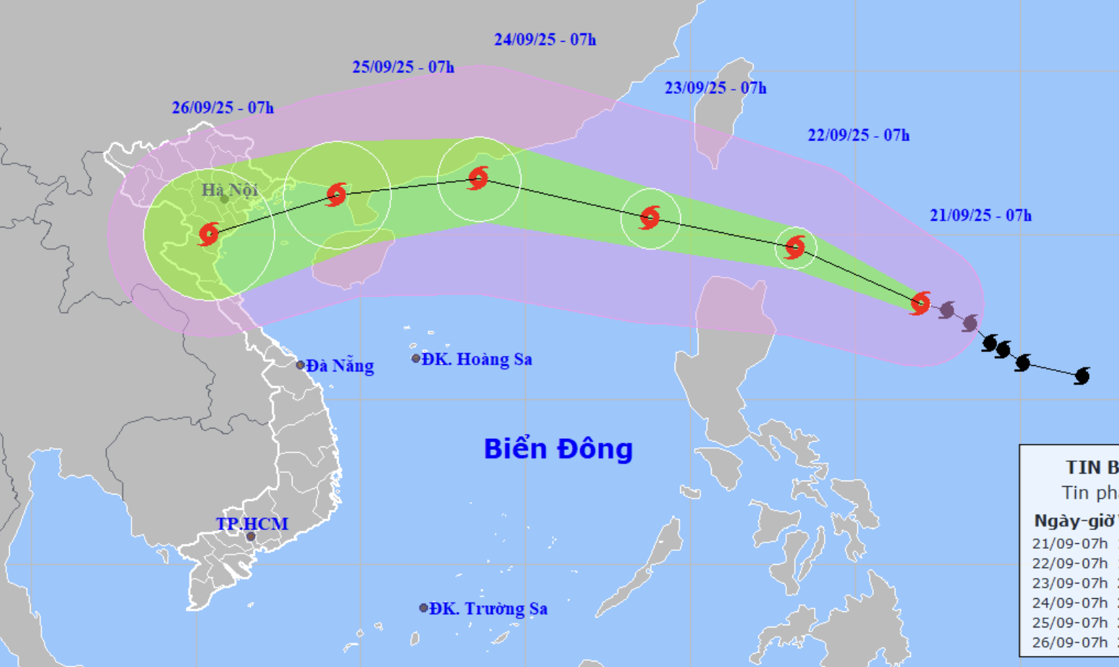 Siêu bão Ragasa vào Biển Đông sẽ mạnh cấp 17, khả năng ảnh hưởng trực tiếp Bắc Bộ - Ảnh 1.