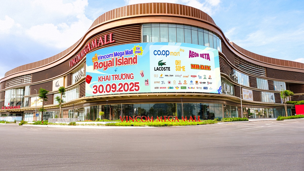 Vincom Mega Mall Royal Island ấn định ngày khai trương: Tọa độ 'chất nhất' Hải Phòng sắp lộ diện - Ảnh 1.