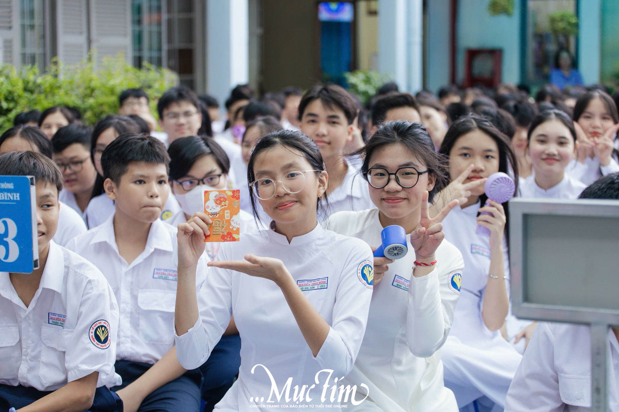 Teen Trường THPT Nguyễn Thái Bình giao lưu với nghệ sĩ nổi tiếng ngay tại trường- Ảnh 15.