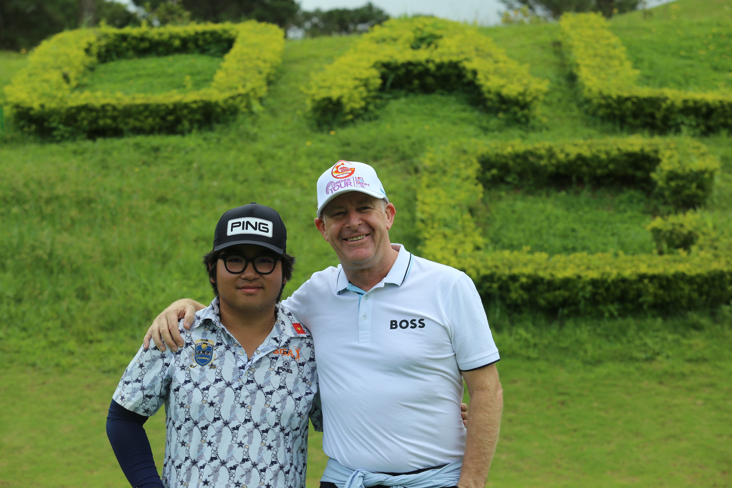 Golfer Việt Nam hạnh phúc vì được thi đấu cùng huyền thoại tại Vietnam Legends Championship - Ảnh 3.