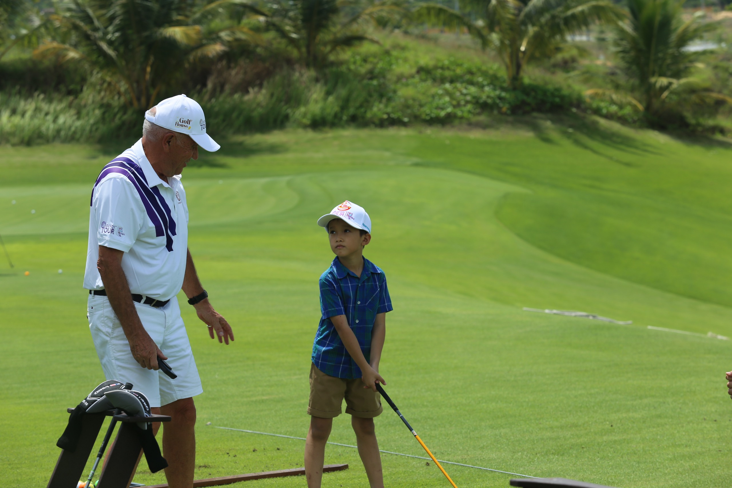 Golfer Việt Nam hạnh phúc vì được thi đấu cùng huyền thoại tại Vietnam Legends Championship - Ảnh 5.