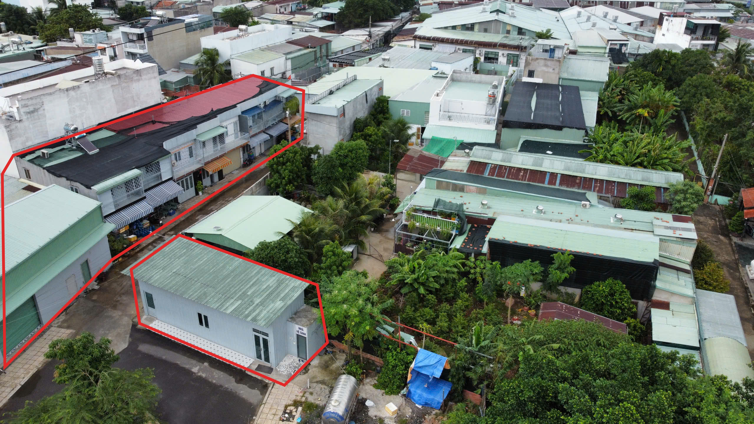 Nhà xây lụi, số lụi, phường Thới An báo cáo đã tháo dỡ, thực tế chưa hoàn tất - Ảnh 4.