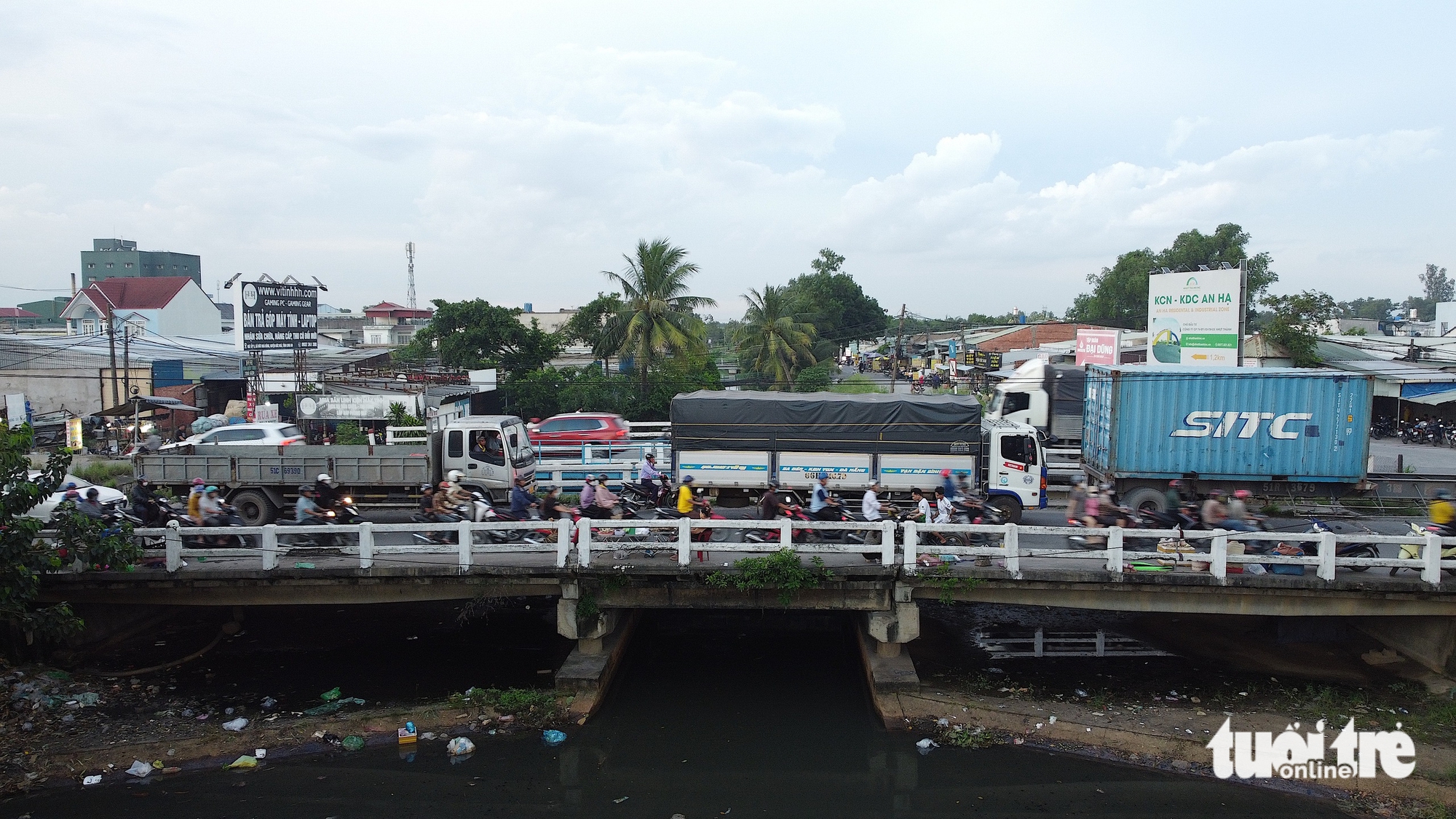 Flycam đường Hải Sơn - Tân Đô của Tây Ninh chờ kết nối đường Võ Văn Kiệt nối dài của TP.HCM - Ảnh 11.