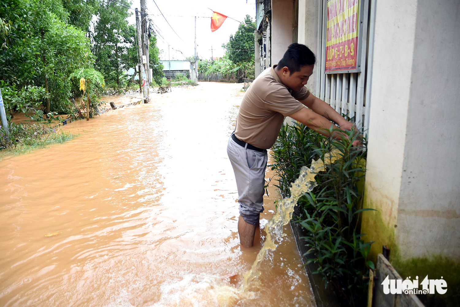 Đồng Nai: Hàng trăm hộ dân cạnh dự án cao tốc Biên Hòa - Vũng Tàu lại ngập lụt nặng - Ảnh 7.