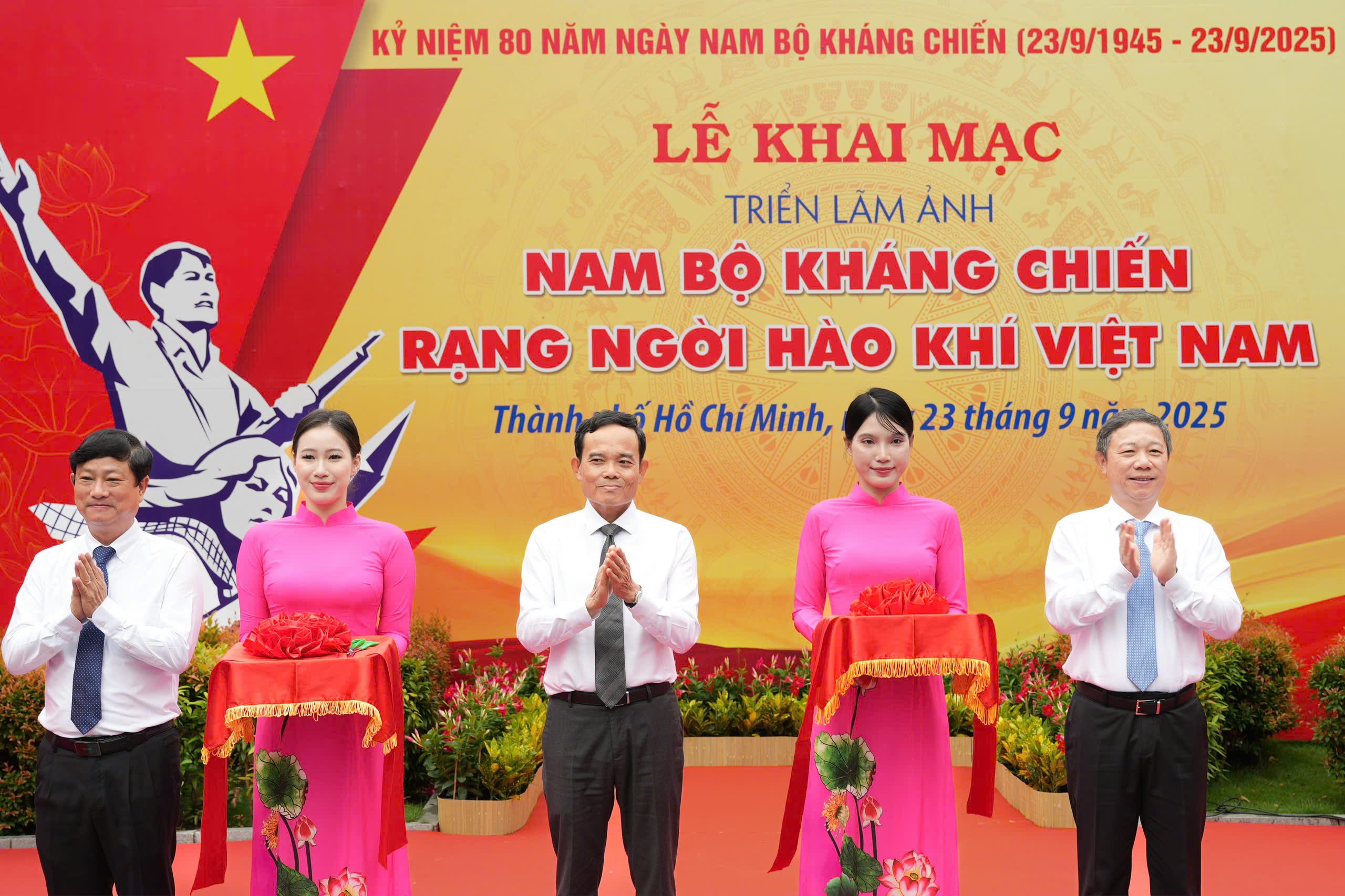 Khai mạc triển lãm ảnh kỷ niệm 80 năm Ngày Nam Bộ kháng chiến - Ảnh 2.