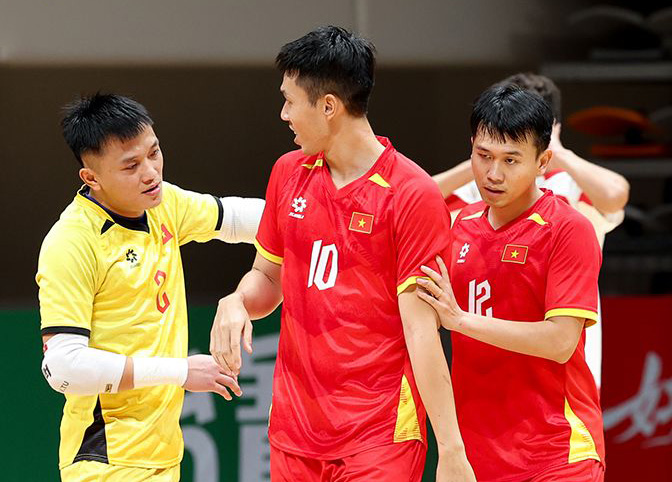 Tuyển futsal Việt Nam dự vòng chung kết châu Á với 3 trận toàn thắng - Ảnh 1.