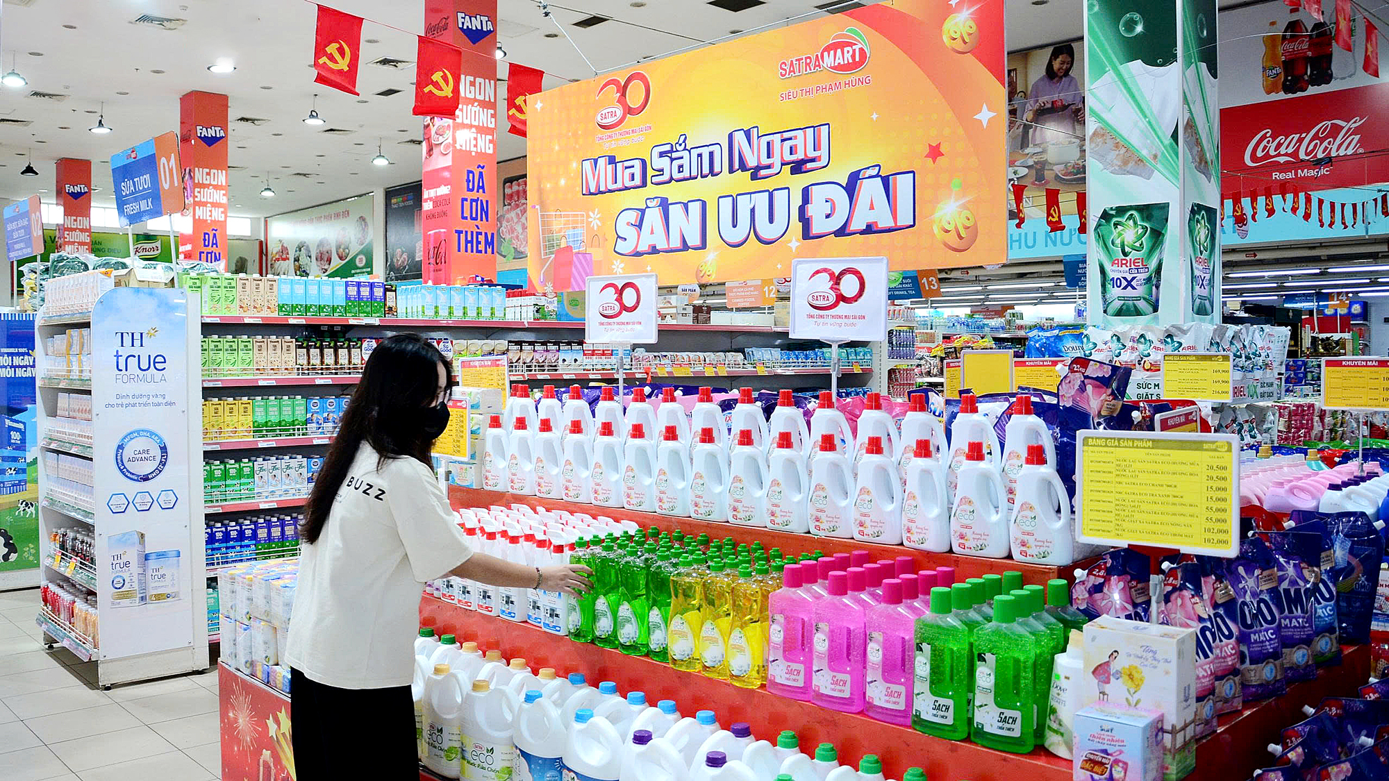 "Mua sắm ngay - Săn ưu đãi" với hệ thống bán lẻ SATRA - Ảnh 1.