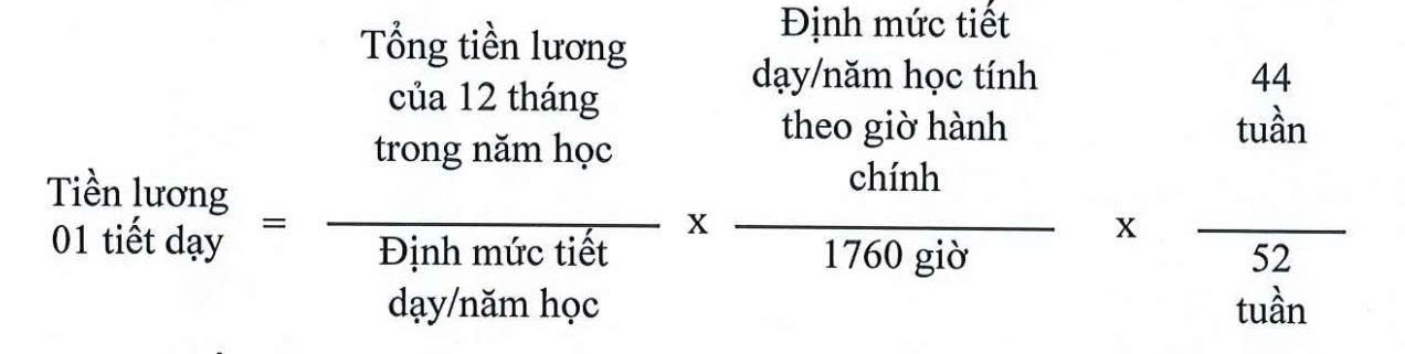 Giáo viên dạy thêm giờ được trả lương gấp rưỡi, tối đa 200 tiết - Ảnh 3.