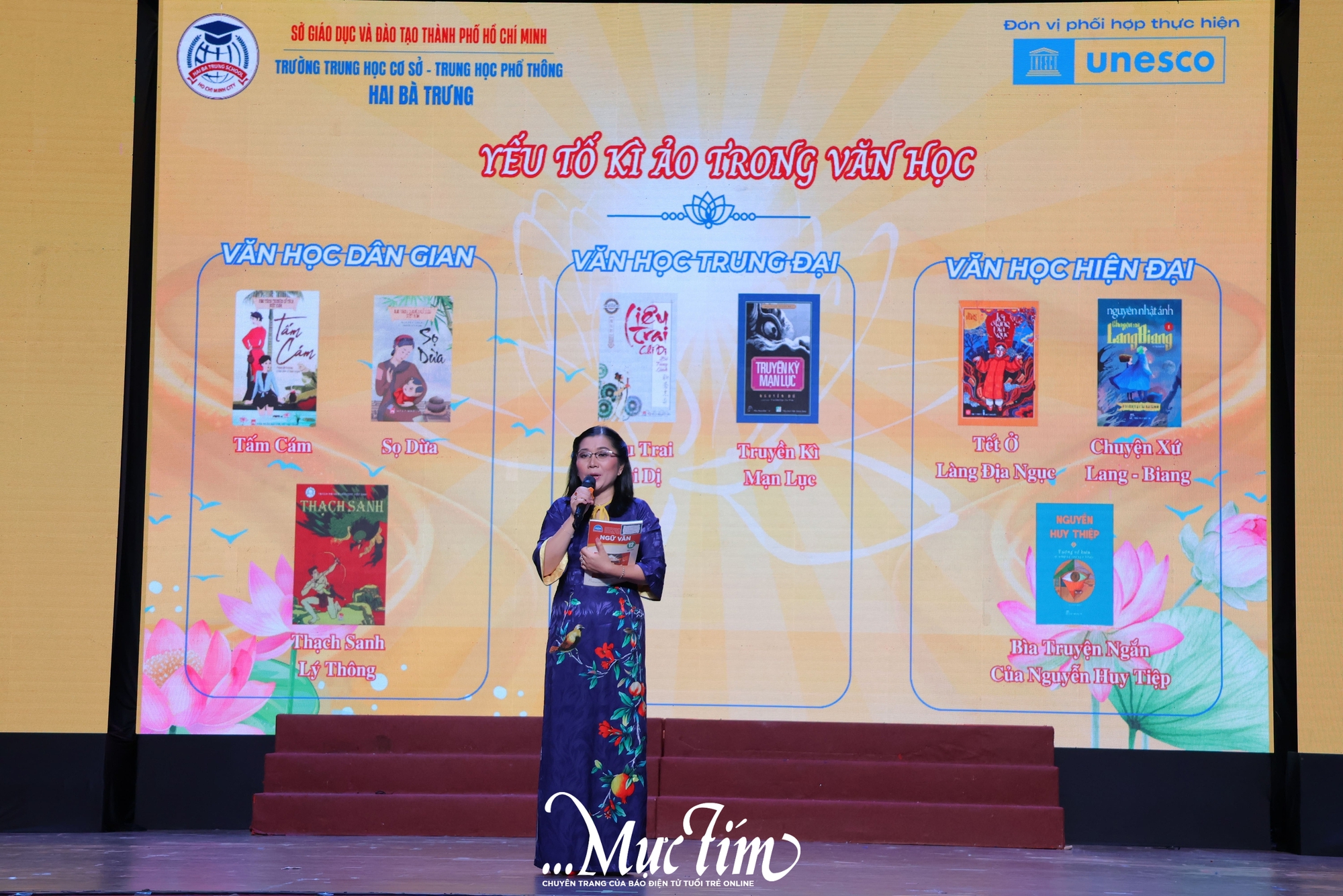 Tiết học không bục giảng của học trò Trường THCS - THPT Hai Bà Trưng- Ảnh 2.