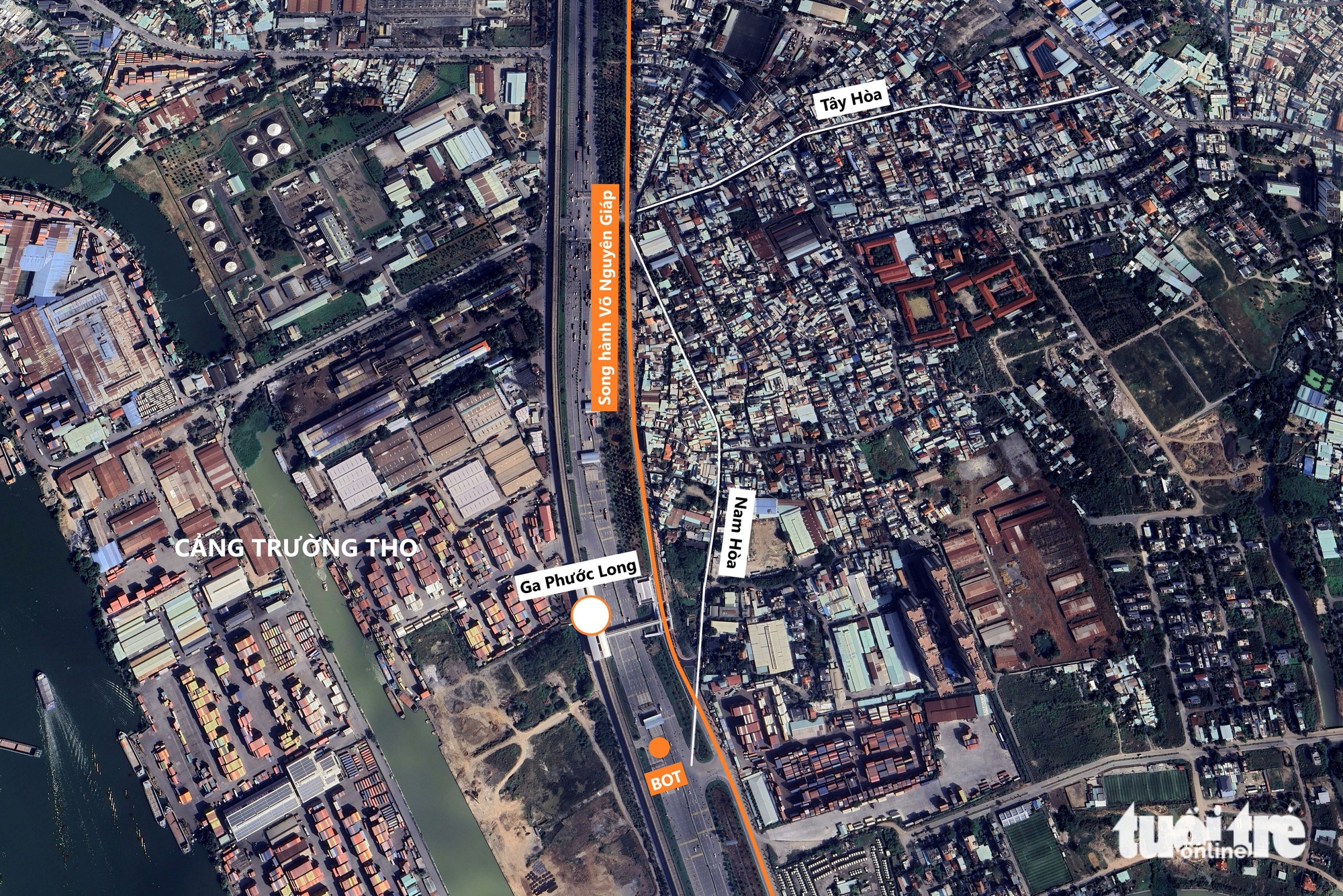 Đường song hành Võ Nguyên Giáp xong 2 năm vẫn chưa cho xe chạy, chủ đầu tư nói gì? - Ảnh 3.