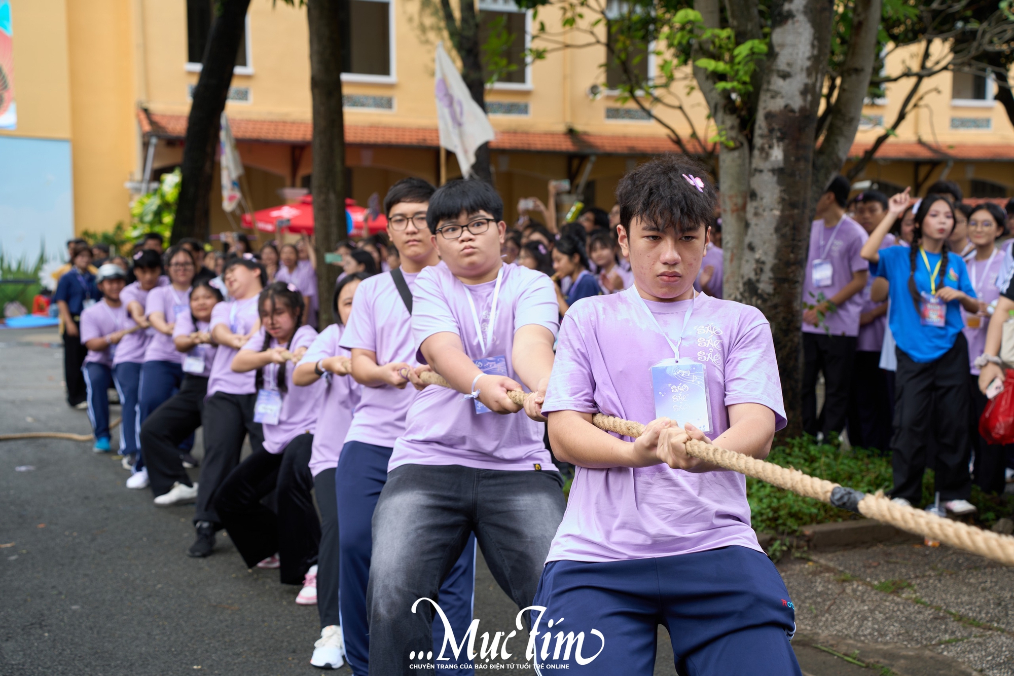 Trai tài gái giỏi cháy hết mình tại Hội trại khối 10 Trường THPT Nguyễn Thị Minh Khai - Ảnh 16.