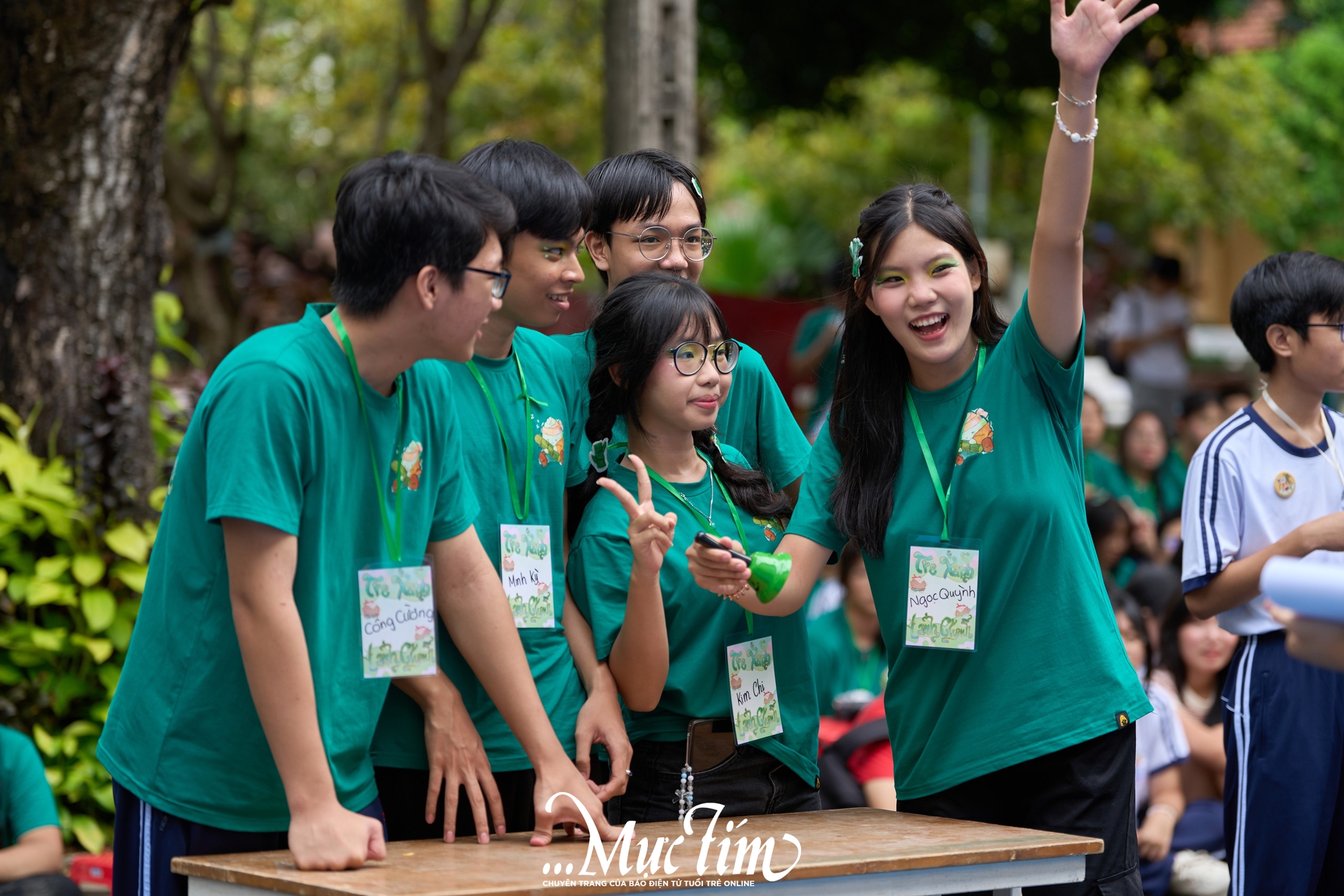 Trai tài gái giỏi cháy hết mình tại Hội trại khối 10 Trường THPT Nguyễn Thị Minh Khai - Ảnh 18.