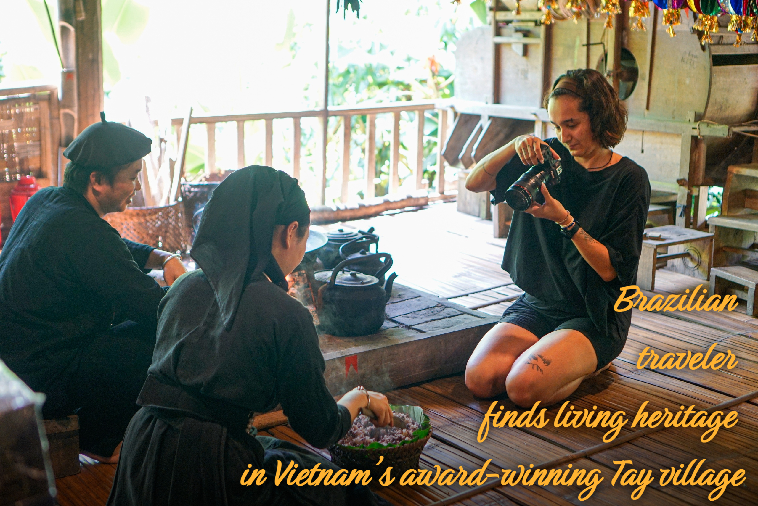 Brazilian traveler finds living heritage in Vietnam’s award-winning Tay village