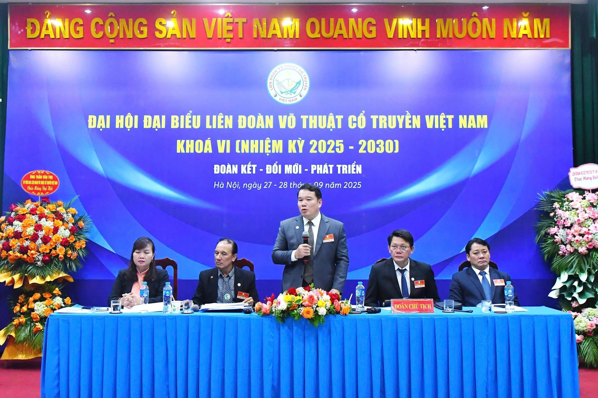 Liên đoàn Võ thuật cổ truyền Việt Nam có chủ tịch mới mà cũ - Ảnh 1.