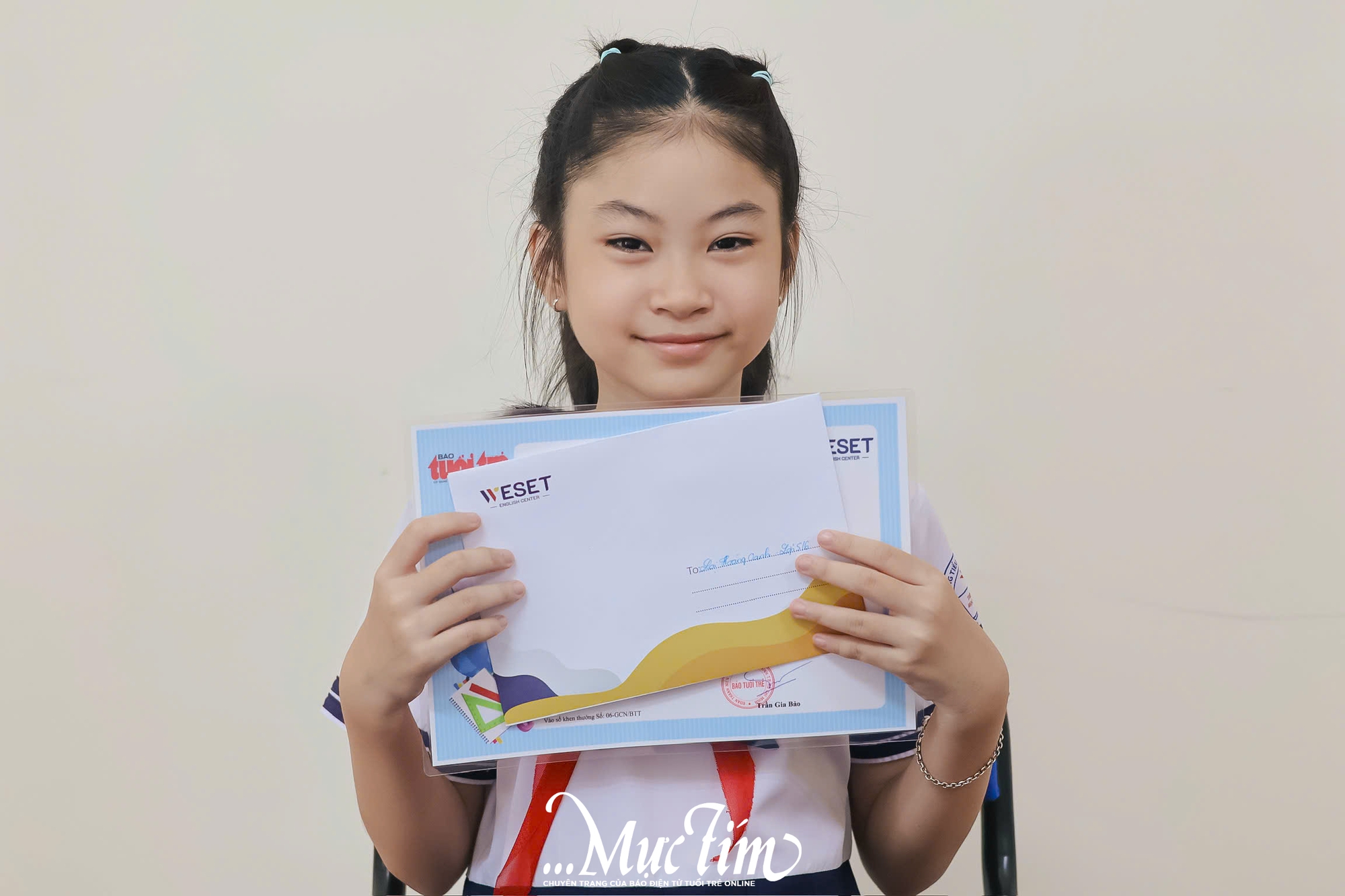 Học bổng Vì tương lai Việt Nam tiếp thêm động lực cho 5 em học sinh Trường tiểu học Lê Thị Hồng Gấm - Ảnh 5.