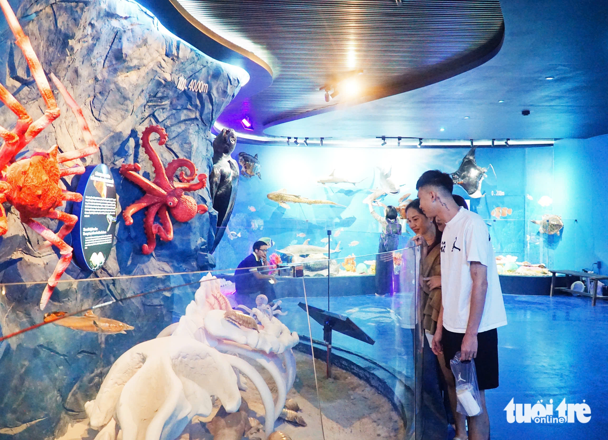 Explore the ocean life space at a depth of up to 6,000m in Nha Trang - Photo 1. Đại dương - Ảnh 1.