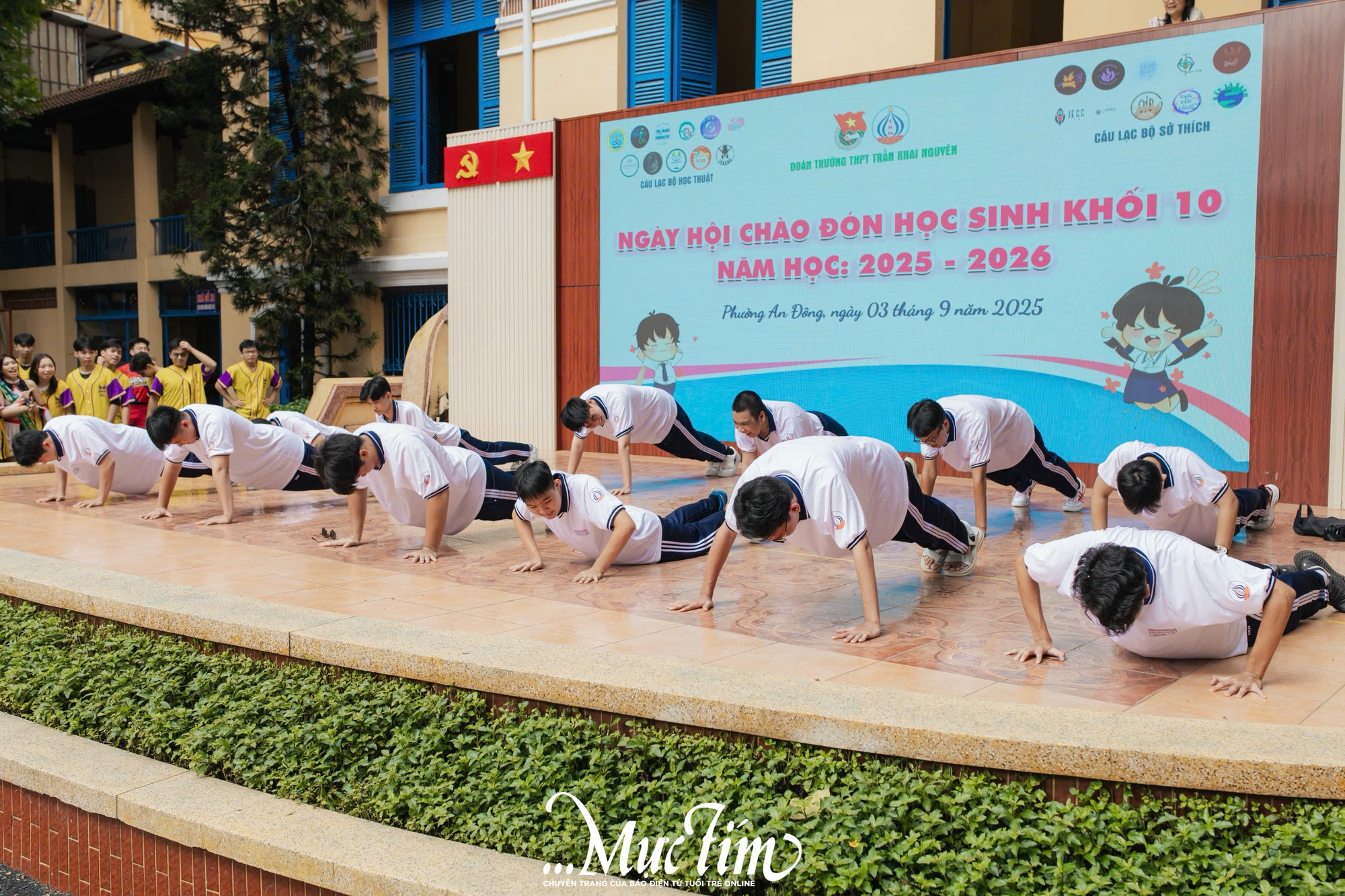 Teen Trường THPT Trần Khai Nguyên cùng tạo nên khởi đầu mới tại ngày hội đón tân binh- Ảnh 21.
