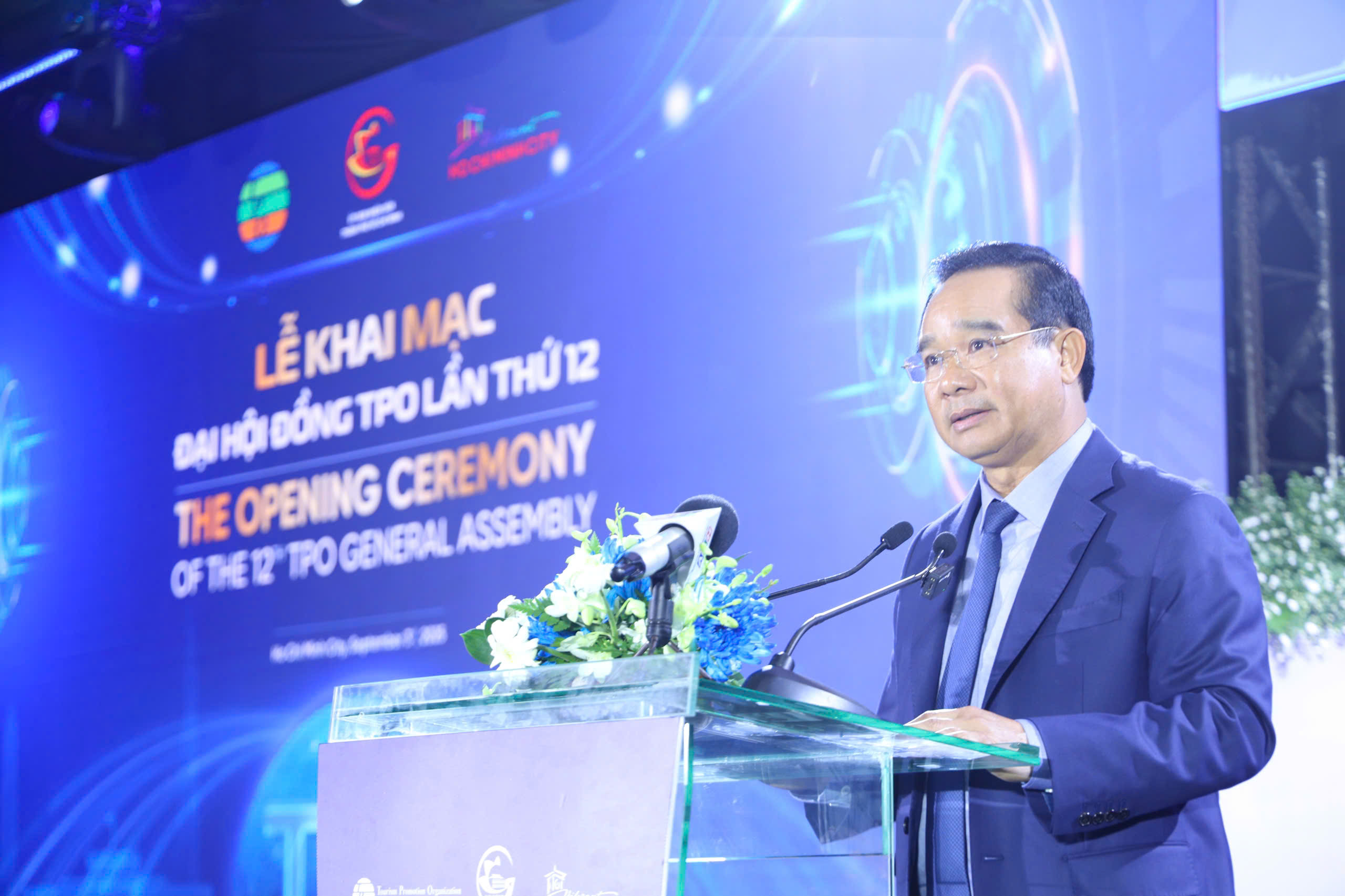 Encik Nguyen Van Duoc: 'Salah satu daripada lima tonggak yang membantu pembangunan bandar ialah pelancongan' - Foto 1. Ông Nguyễn Văn Được: ‘Một trong năm trụ cột giúp thành phố phát triển là du lịch' - Ảnh 1.