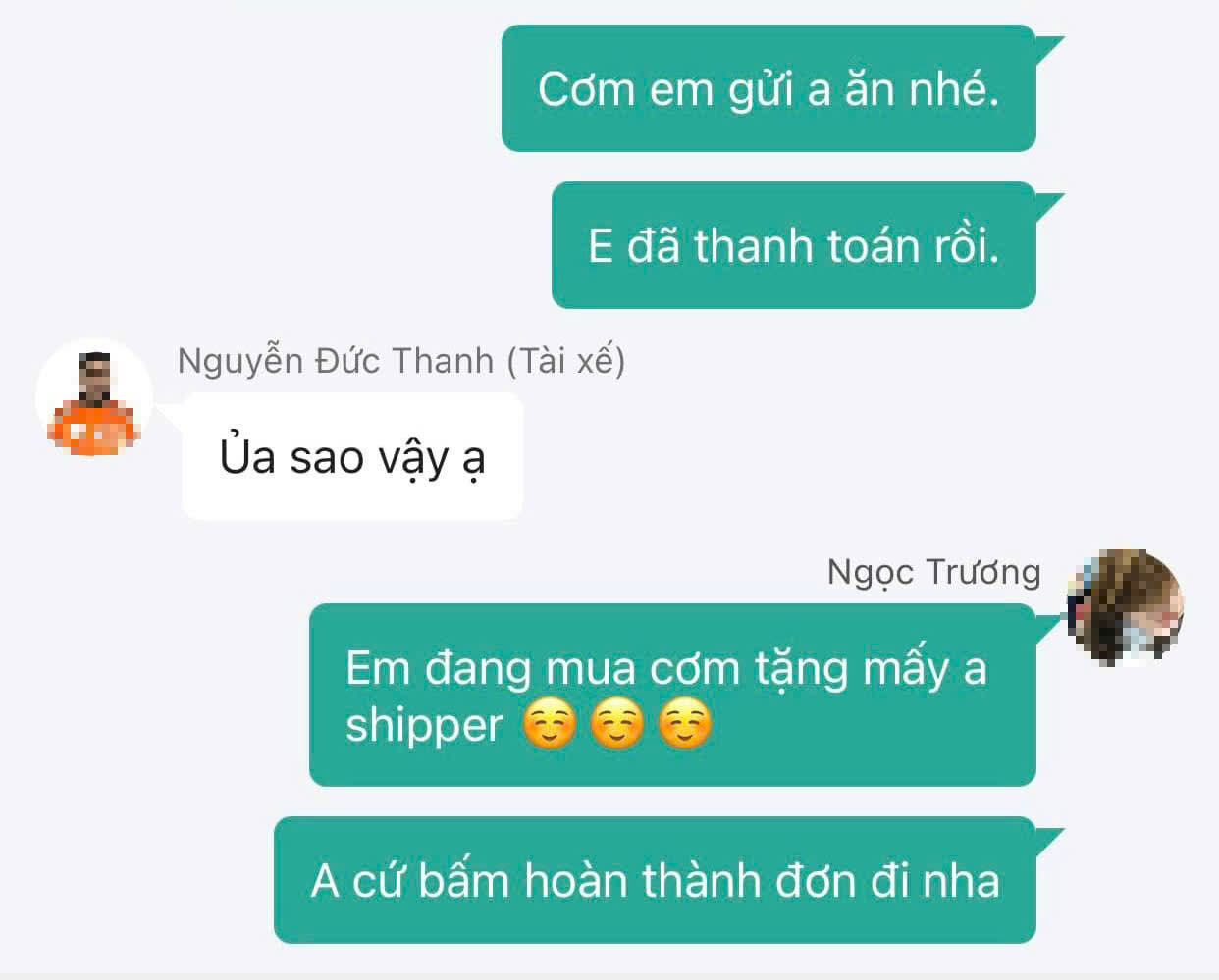 Giao hàng trong mưa, shipper 'sống chết với đơn này' được nhận tiền tip, lời hỏi thăm từ khách hàng - Ảnh 1.