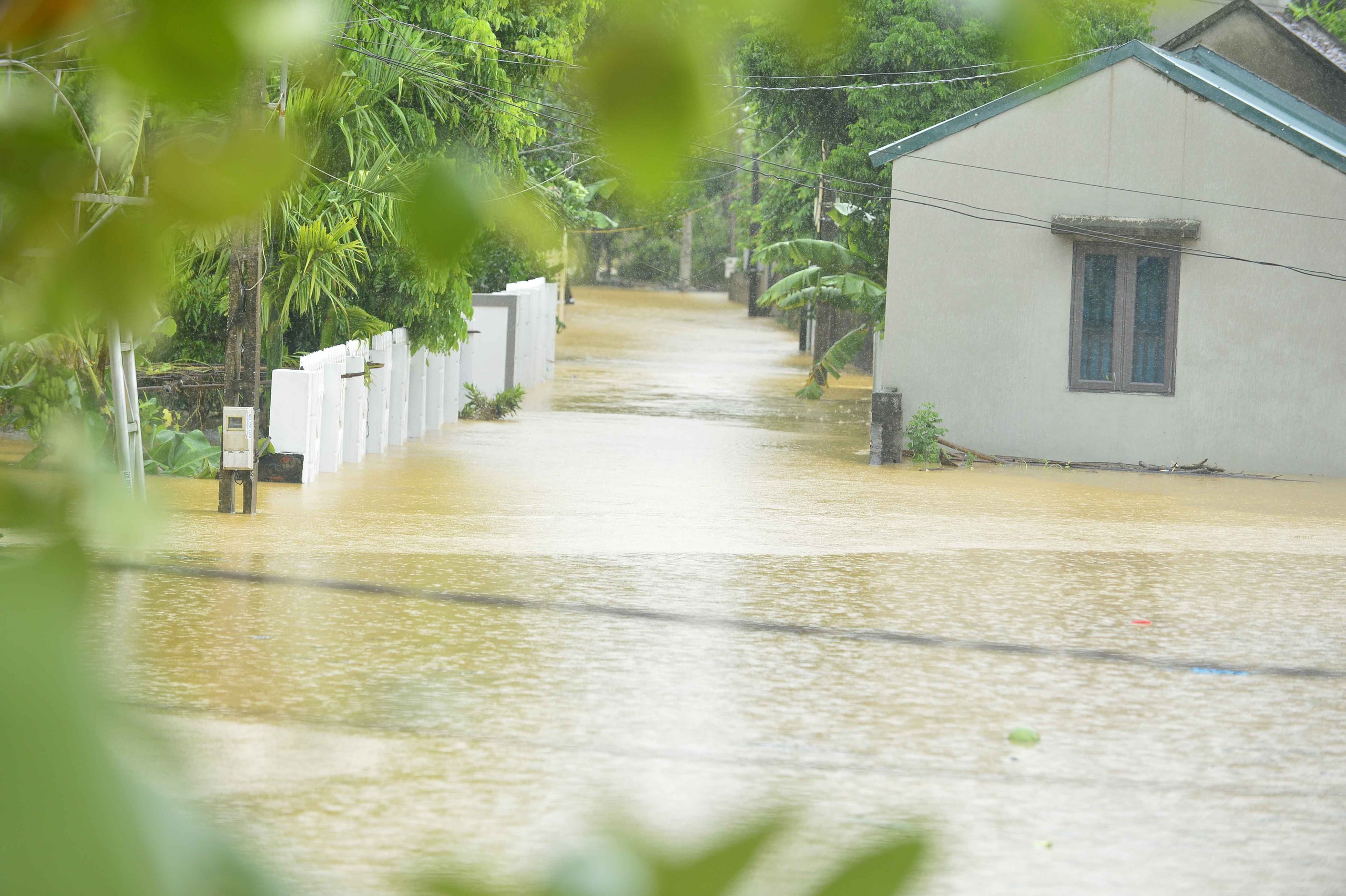 Hàng trăm hộ dân ở Thanh Hóa bỏ lại tài sản, chạy lũ trong đêm - Ảnh 4.