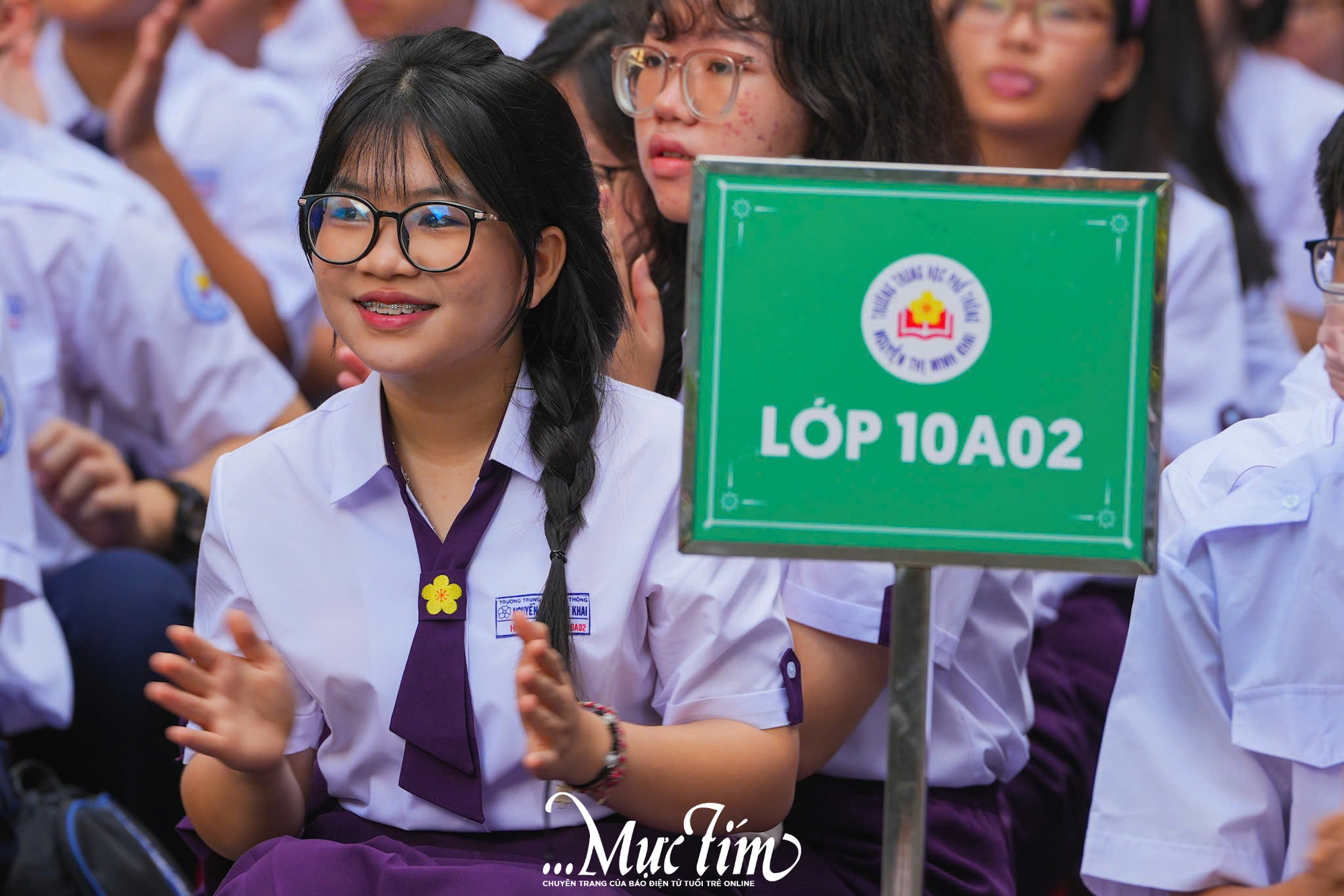 Những khoảnh khắc đáng yêu ngày khai giảng- Ảnh 10.
